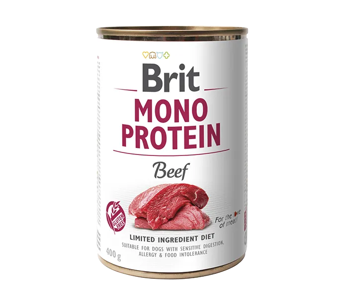 Brit Care Mono Protein, Köpekler için Sığır Etli Yaş Mama 400 gr 1